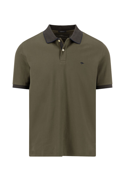 Fynch-Hatton herenpolo van premium katoen – moderne pasvorm